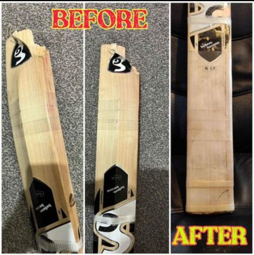 cricket bat repair